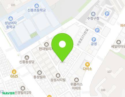 18-4 Sujeong-ro 257beon-gil, Sujeong-gu, Seongnam-si, Gyeonggi-do, Republic of Korea Map