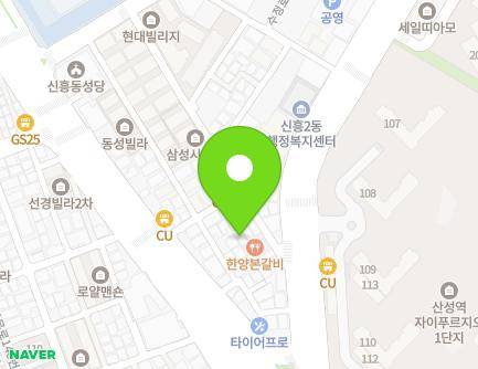 3-1 Sujeong-ro 257beon-gil, Sujeong-gu, Seongnam-si, Gyeonggi-do, Republic of Korea Map