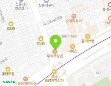 134 Simin-ro, Sujeong-gu, Seongnam-si, Gyeonggi-do, Republic of Korea 134 Simin-ro, Sujeong-gu, Seongnam-si, Gyeonggi-do, Republic of Korea Map