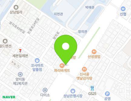 529-2 Sanseong-daero, Sujeong-gu, Seongnam-si, Gyeonggi-do, Republic of Korea Map