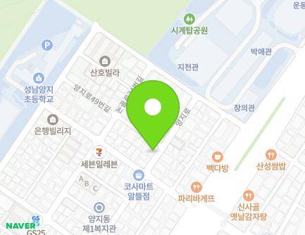 47 Yangji-ro, Sujeong-gu, Seongnam-si, Gyeonggi-do, Republic of Korea Map