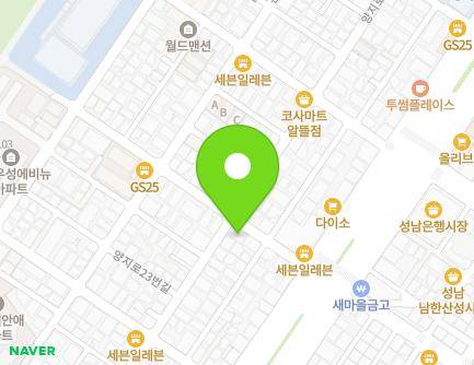 32 Yangji-ro, Sujeong-gu, Seongnam-si, Gyeonggi-do, Republic of Korea Map