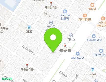 5-7 Sanseong-daero 515beon-gil, Sujeong-gu, Seongnam-si, Gyeonggi-do, Republic of Korea Map