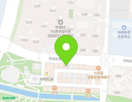 36 Wiryesunhwan-ro 4-gil, Sujeong-gu, Seongnam-si, Gyeonggi-do, Republic of Korea Map