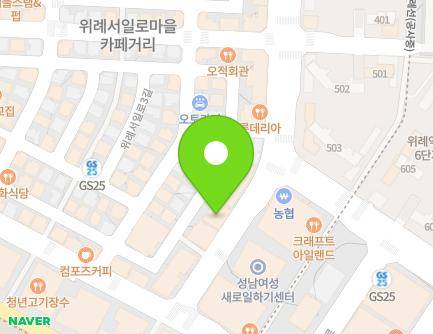 21-8 Wiryegwangjang-ro, Sujeong-gu, Seongnam-si, Gyeonggi-do, Republic of Korea Map