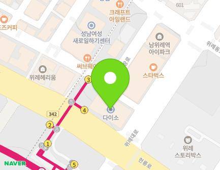 46 Wiryeseoil-ro, Sujeong-gu, Seongnam-si, Gyeonggi-do, Republic of Korea Map