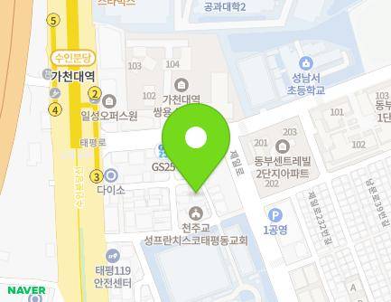 12 Seongnam-daero 1318beon-gil, Sujeong-gu, Seongnam-si, Gyeonggi-do, Republic of Korea Map