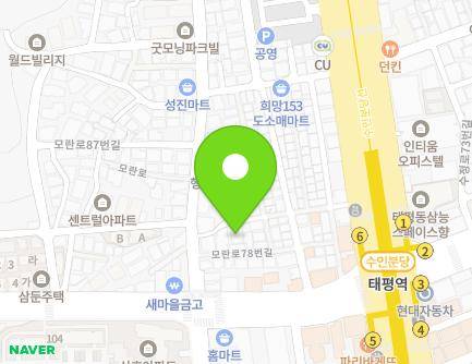 11 Seongnam-daero 1237beon-gil, Sujeong-gu, Seongnam-si, Gyeonggi-do, Republic of Korea Map