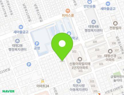 8-13 Simin-ro 205beon-gil, Sujeong-gu, Seongnam-si, Gyeonggi-do, Republic of Korea Map