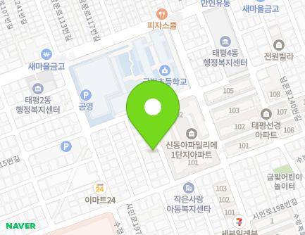 8-9 Simin-ro 205beon-gil, Sujeong-gu, Seongnam-si, Gyeonggi-do, Republic of Korea Map