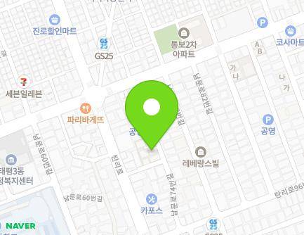 10-1 Nammun-ro 74beon-gil, Sujeong-gu, Seongnam-si, Gyeonggi-do, Republic of Korea Map