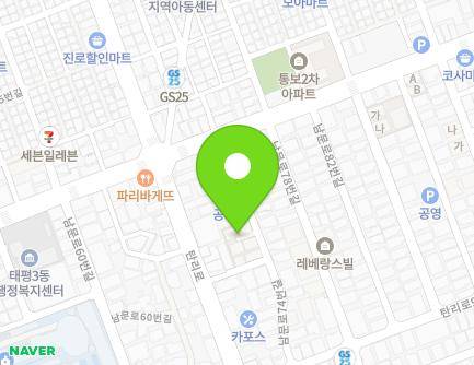 10-4 Nammun-ro 74beon-gil, Sujeong-gu, Seongnam-si, Gyeonggi-do, Republic of Korea Map