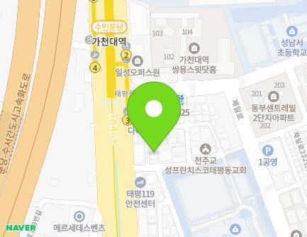 3 Seongnam-daero 1314beon-gil, Sujeong-gu, Seongnam-si, Gyeonggi-do, Republic of Korea Map