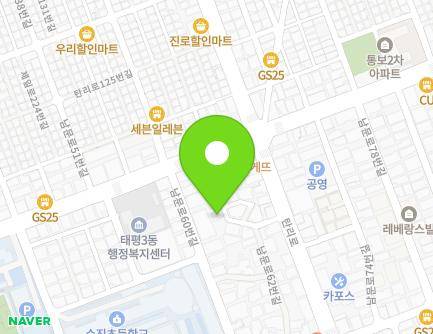 8 Nammun-ro 62beon-gil, Sujeong-gu, Seongnam-si, Gyeonggi-do, Republic of Korea Map
