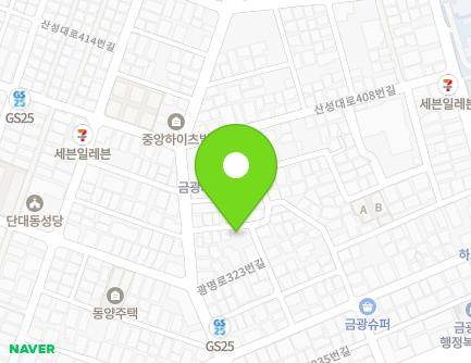 20-10 Gwangmyeong-ro 323beon-gil, Jungwon-gu, Seongnam-si, Gyeonggi-do, Republic of Korea Map
