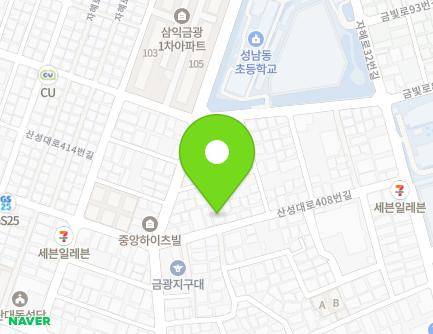29-2 Sanseong-daero 408beon-gil, Jungwon-gu, Seongnam-si, Gyeonggi-do, Republic of Korea Map