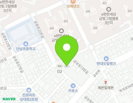 8 Geumsang-ro 67beon-gil, Jungwon-gu, Seongnam-si, Gyeonggi-do, Republic of Korea Map