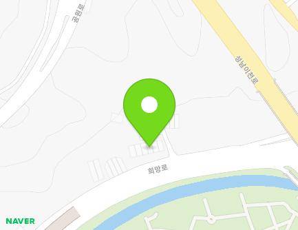 105-1 Huimang-ro, Jungwon-gu, Seongnam-si, Gyeonggi-do, Republic of Korea Map