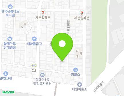 6-7 Bakseok-ro 5beon-gil, Jungwon-gu, Seongnam-si, Gyeonggi-do, Republic of Korea Map