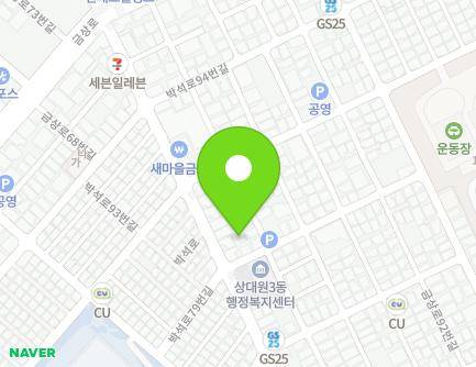 1 Bakseok-ro 80beon-gil, Jungwon-gu, Seongnam-si, Gyeonggi-do, Republic of Korea Map