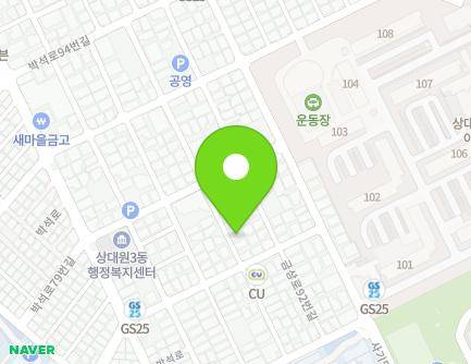 12-13 Bakseok-ro 80beon-gil, Jungwon-gu, Seongnam-si, Gyeonggi-do, Republic of Korea Map