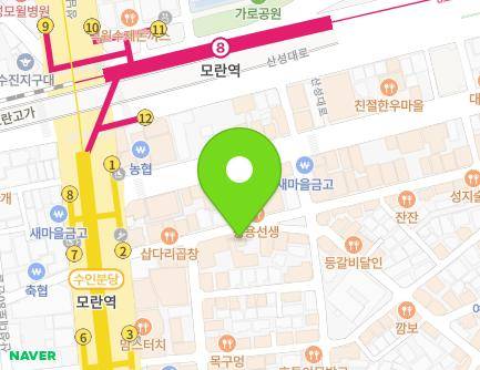 10-1 Seongnam-daero 1148beon-gil, Jungwon-gu, Seongnam-si, Gyeonggi-do, Republic of Korea Map