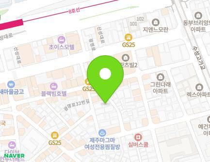 21-10 Jeil-ro 73beon-gil, Jungwon-gu, Seongnam-si, Gyeonggi-do, Republic of Korea Map
