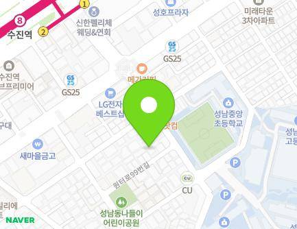 4 Wonteo-ro 99beon-gil, Jungwon-gu, Seongnam-si, Gyeonggi-do, Republic of Korea Map