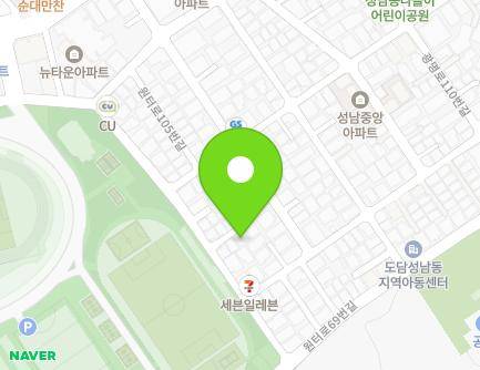29 Gwangmyeong-ro 82beon-gil, Jungwon-gu, Seongnam-si, Gyeonggi-do, Republic of Korea Map