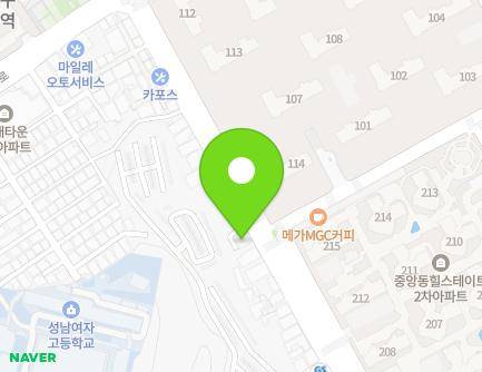 89 Simin-ro, Jungwon-gu, Seongnam-si, Gyeonggi-do, Republic of Korea Map