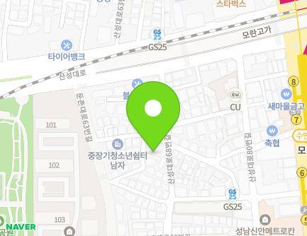 21-3 Seongnam-daero 1151beon-gil, Jungwon-gu, Seongnam-si, Gyeonggi-do, Republic of Korea Map