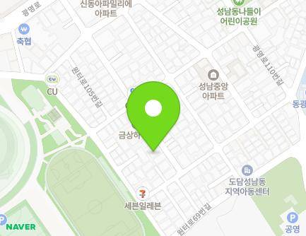 26-1 Gwangmyeong-ro 94beon-gil, Jungwon-gu, Seongnam-si, Gyeonggi-do, Republic of Korea Map