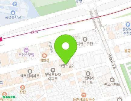 16 Jeil-ro 73beon-gil, Jungwon-gu, Seongnam-si, Gyeonggi-do, Republic of Korea Map