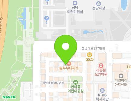 27-3 Seongnam-daero 997beon-gil, Jungwon-gu, Seongnam-si, Gyeonggi-do, Republic of Korea Map