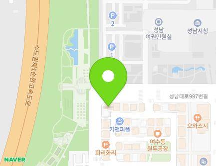 27-10 Seongnam-daero 997beon-gil, Jungwon-gu, Seongnam-si, Gyeonggi-do, Republic of Korea Map