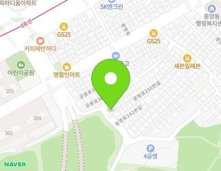 11-1 Gwangmyeong-ro 242beon-gil, Jungwon-gu, Seongnam-si, Gyeonggi-do, Republic of Korea Map