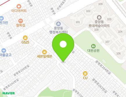 15 Gwangmyeong-ro 256beon-gil, Jungwon-gu, Seongnam-si, Gyeonggi-do, Republic of Korea Map