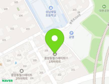 21 Simin-ro 66beon-gil, Jungwon-gu, Seongnam-si, Gyeonggi-do, Republic of Korea Map