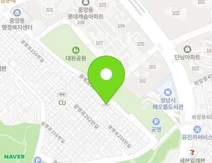 30-2 Gwangmyeong-ro 264beon-gil, Jungwon-gu, Seongnam-si, Gyeonggi-do, Republic of Korea Map