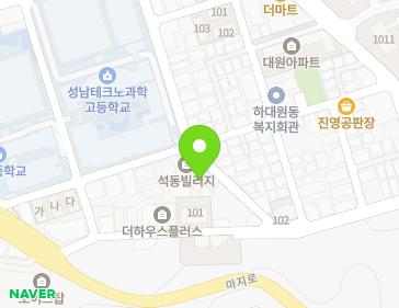 20 Dunchon-daero 268beon-gil, Jungwon-gu, Seongnam-si, Gyeonggi-do, Republic of Korea 20 Dunchon-daero 268beon-gil, Jungwon-gu, Seongnam-si, Gyeonggi-do, Republic of Korea Map