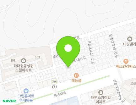 28 Wonteo-ro 18beon-gil, Jungwon-gu, Seongnam-si, Gyeonggi-do, Republic of Korea Map