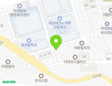 17 Dunchon-daero 258beon-gil, Jungwon-gu, Seongnam-si, Gyeonggi-do, Republic of Korea 17 Dunchon-daero 258beon-gil, Jungwon-gu, Seongnam-si, Gyeonggi-do, Republic of Korea Map