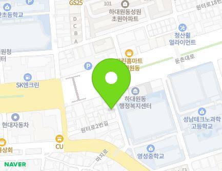4-1 Dunchon-daero 248beon-gil, Jungwon-gu, Seongnam-si, Gyeonggi-do, Republic of Korea Map