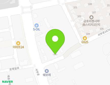 1632-7 Seobu-ro, Gwonseon-gu, Suwon-si, Gyeonggi-do, Republic of Korea Map