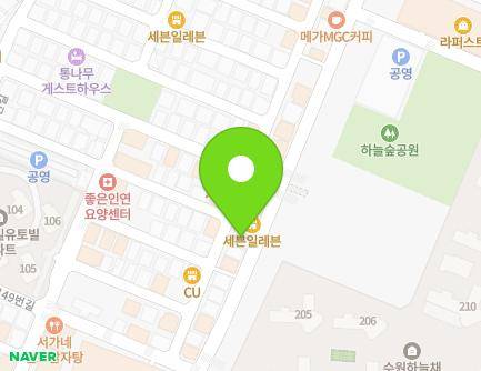 233-11 Dongsuwon-ro 146beon-gil, Gwonseon-gu, Suwon-si, Gyeonggi-do, Republic of Korea Map