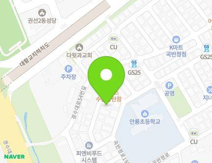 16-28 Gokbanjeong-ro 13beon-gil, Gwonseon-gu, Suwon-si, Gyeonggi-do, Republic of Korea Map