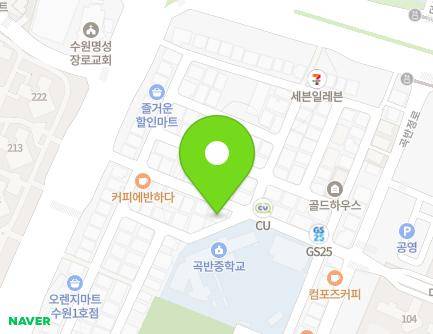 46-19 Dongsuwon-ro 146beon-gil, Gwonseon-gu, Suwon-si, Gyeonggi-do, Republic of Korea Map