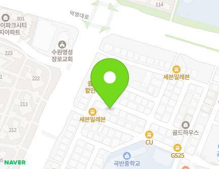 62-8 Dongsuwon-ro 146beon-gil, Gwonseon-gu, Suwon-si, Gyeonggi-do, Republic of Korea Map