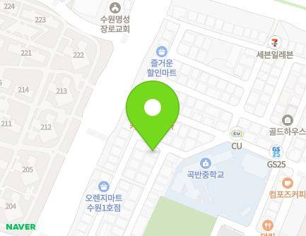 16-35 Dongsuwon-ro 146beon-gil, Gwonseon-gu, Suwon-si, Gyeonggi-do, Republic of Korea Map