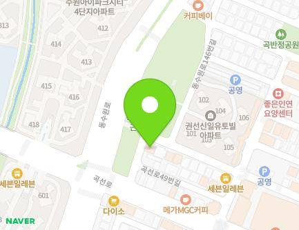 13-25 Gokseon-ro 49beon-gil, Gwonseon-gu, Suwon-si, Gyeonggi-do, Republic of Korea Map